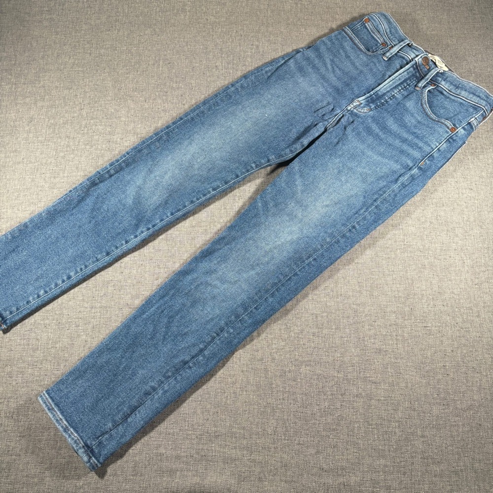 Madewell The Perfect Vintage Jean Womens 26 Blue High Rise Straight Leg Denim